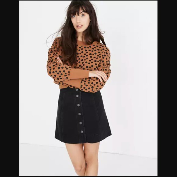 Madewell Metropolis Skirt in Rawley wash - Picture 3 of 7